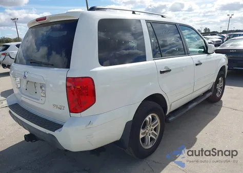 2004 Honda Pilot Ex-L from USA, damaged, VIN 2HKYF18504H556910